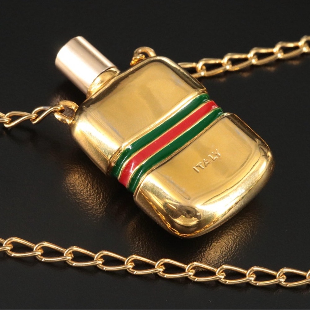 Gucci Bottle Charm on a Chain Necklace - Picture 5 of 5